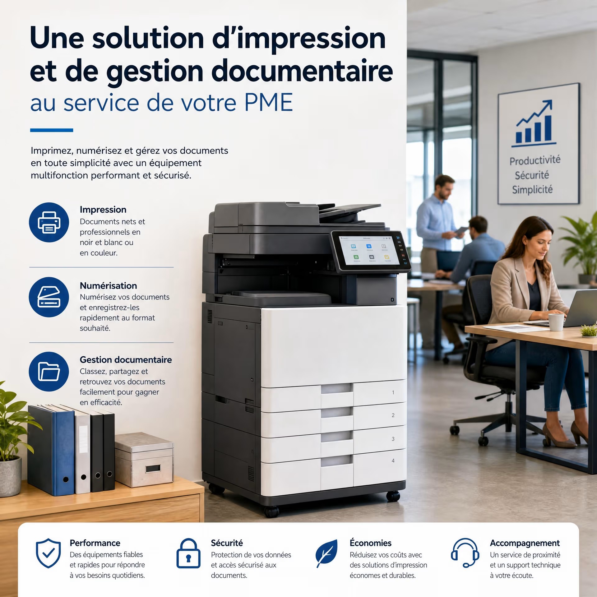 Pourquoi équiper son entreprise d’un système d’impression professionnel en 2026 ?
